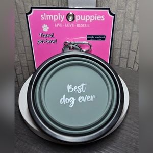 Simply Southern Travel Pet Bowl